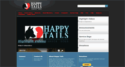 Desktop Screenshot of happytailsservicedogs.com